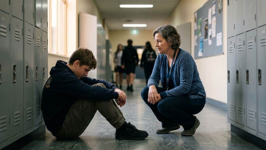 When Students Crisis: Recognising Escalation, De-escalating Safely, and Supporting Recovery